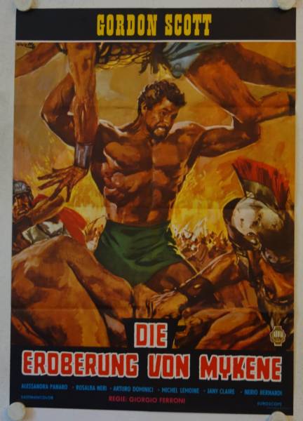 Conquest of Mycene original release german movie poster